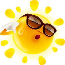 Sol sommer og sandaler