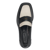 Tamaris loafer sort/beige 24203