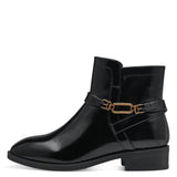 Tamaris støvle sort lak 25365