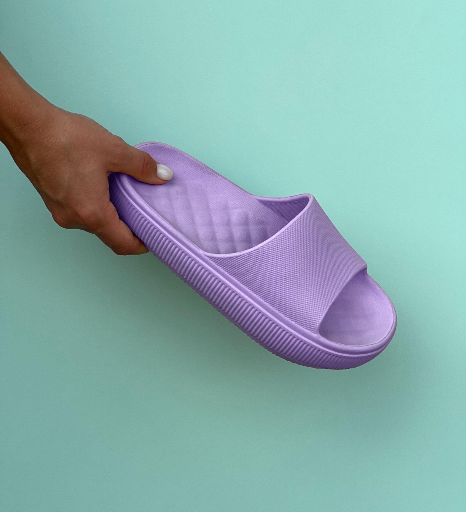 Shoedesign sandal- HERO- Lilla letvægtstøffel