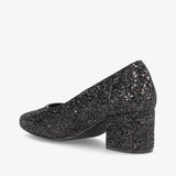 Shoedesign Copenhagen Isabel sort glimmer
