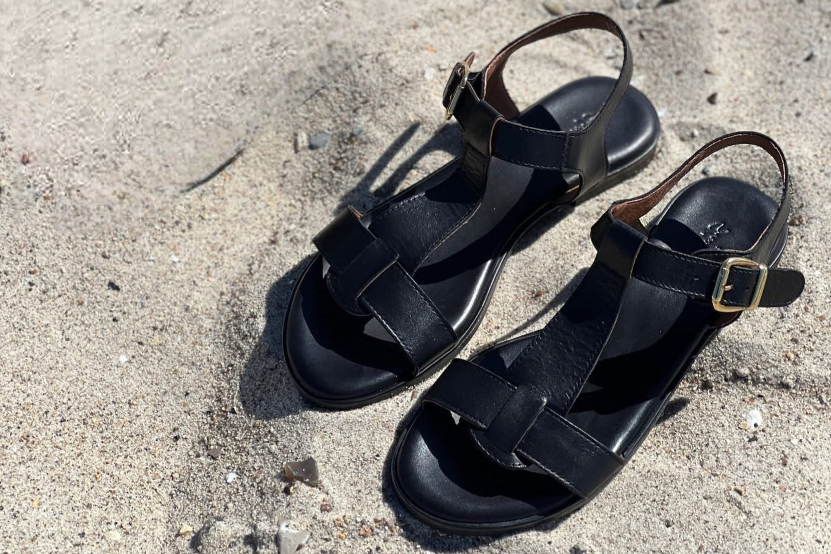 Shoedesign Copenahagen Nora sort sandal