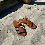 Shoedesign Copenahagen claire sandal camel