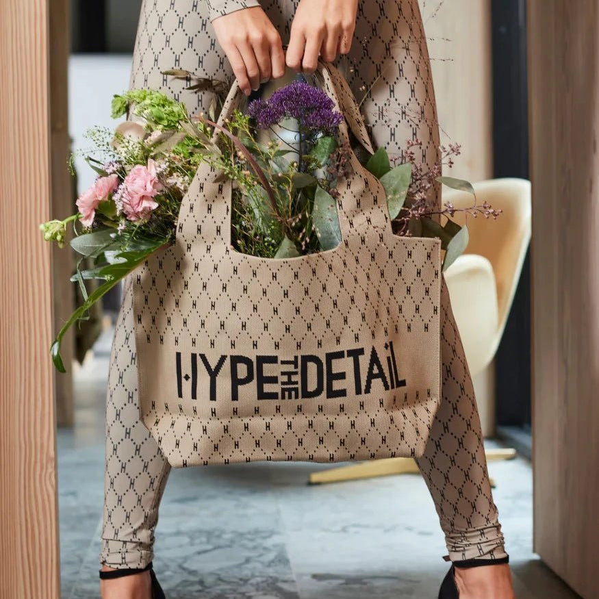 Hype The Detail tote bag beige