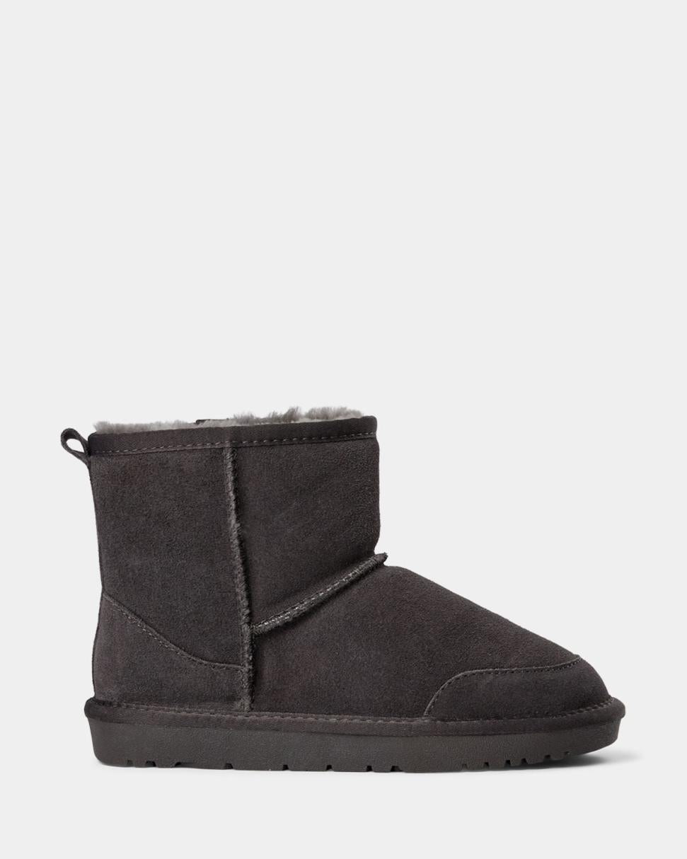 Bamsestøvle lang dark grey