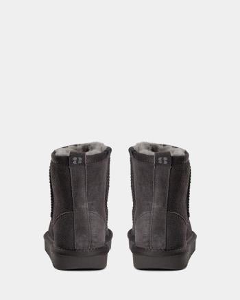 Bamsestøvle lang dark grey