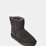 Bamsestøvle lang dark grey