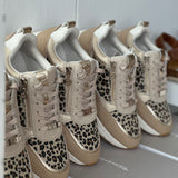 Tamaris sneakers ivory/leo 23732
