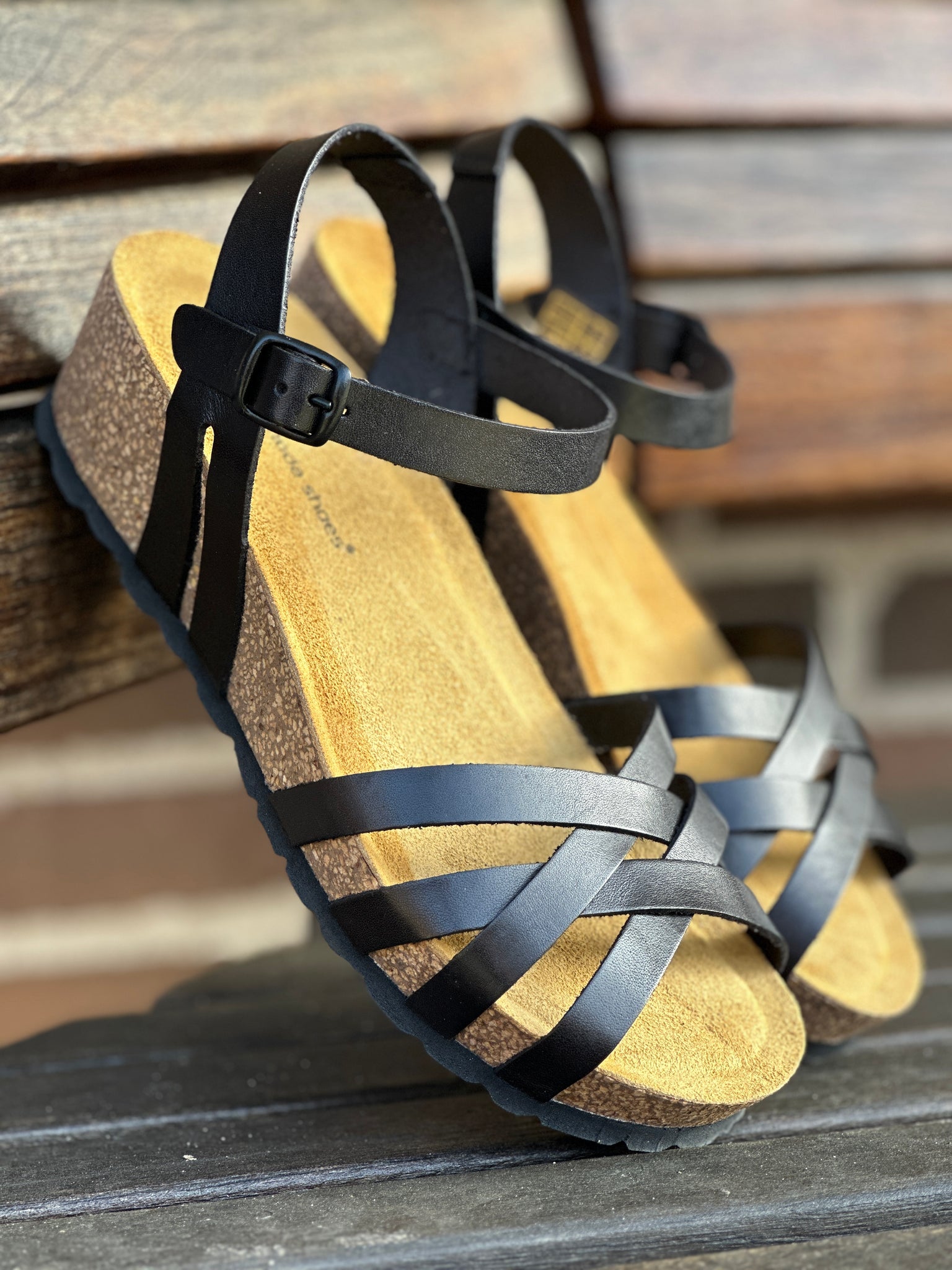 Billede af Bella Moda sandal med hæl sort