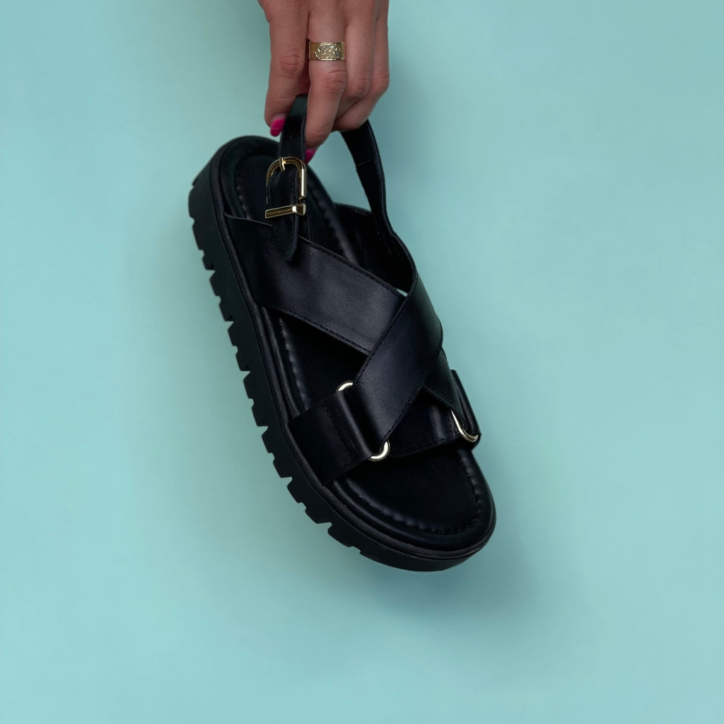 Shoedesign Copenhagen sandal sort Mastri