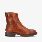 Shoedesign Copenhagen - Dahlia Camel ankelstøvler 
