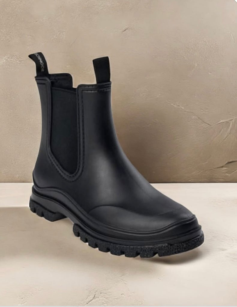 Sofie Schnoor gummistøvler i sort| Komfortable gummistøvler til kvinder i dansk design