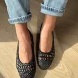 Sofie Schnoor ballerina sort flet