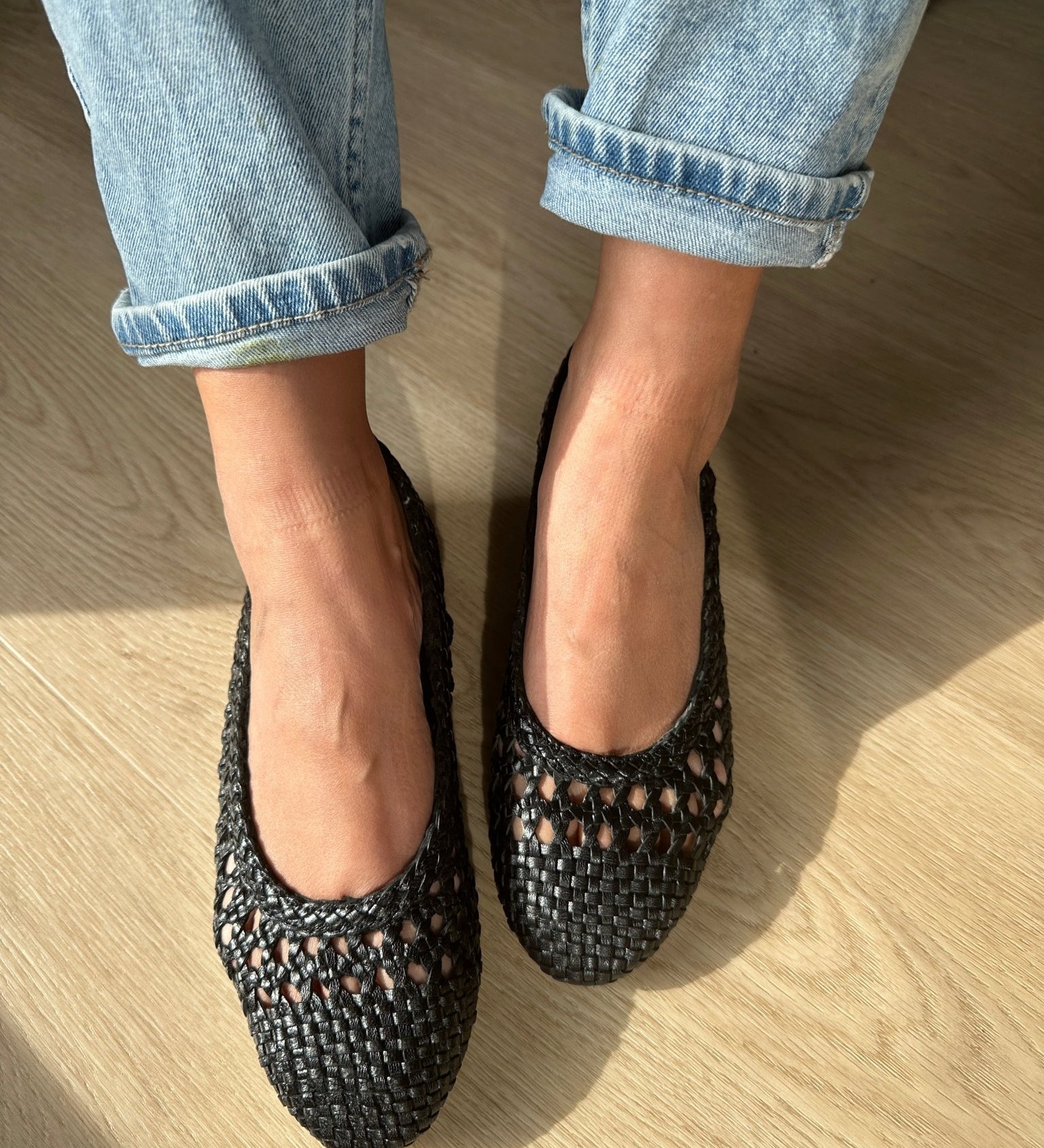 Sofie Schnoor ballerina sort flet