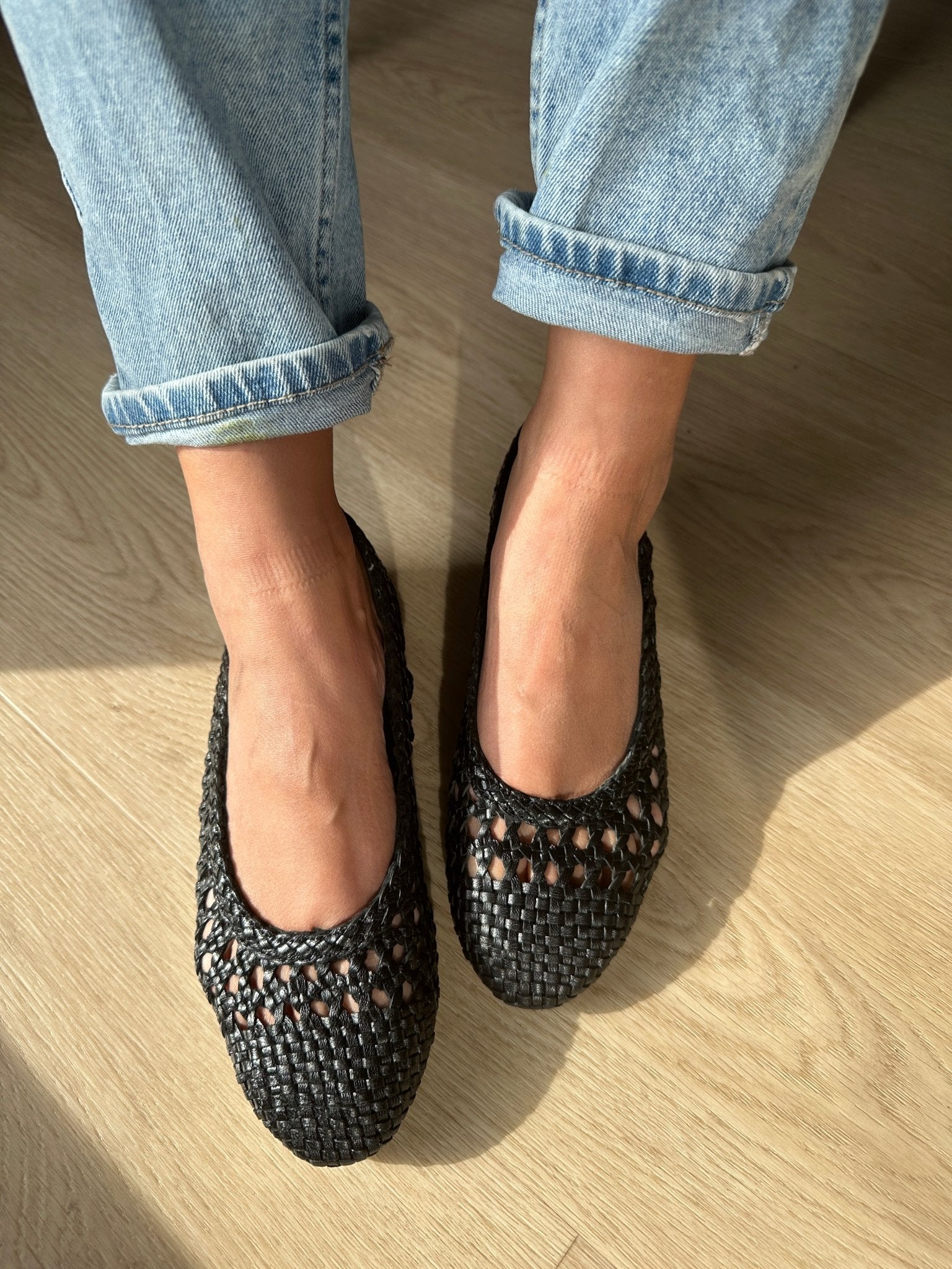Sofie Schnoor ballerina sort flet