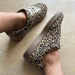 Sofie Schnoor leopard sneakers