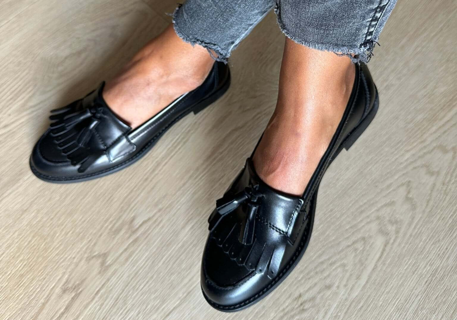 Sofie Schnoor loafer sort skind