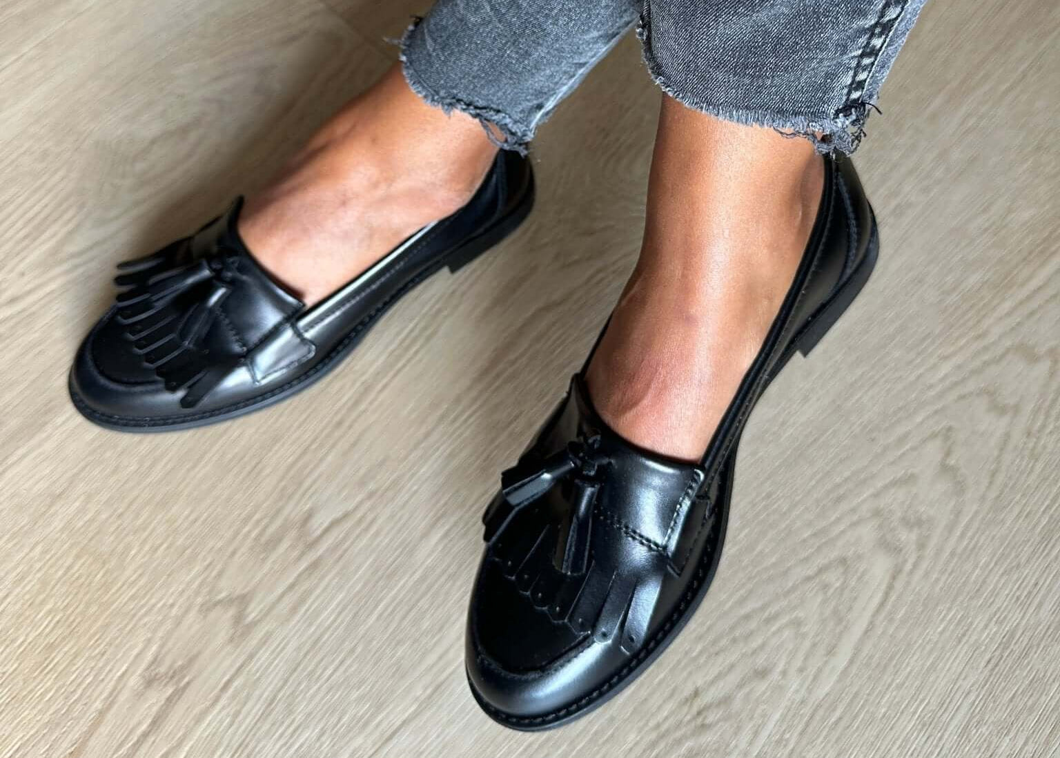Sofie Schnoor loafer sort skind