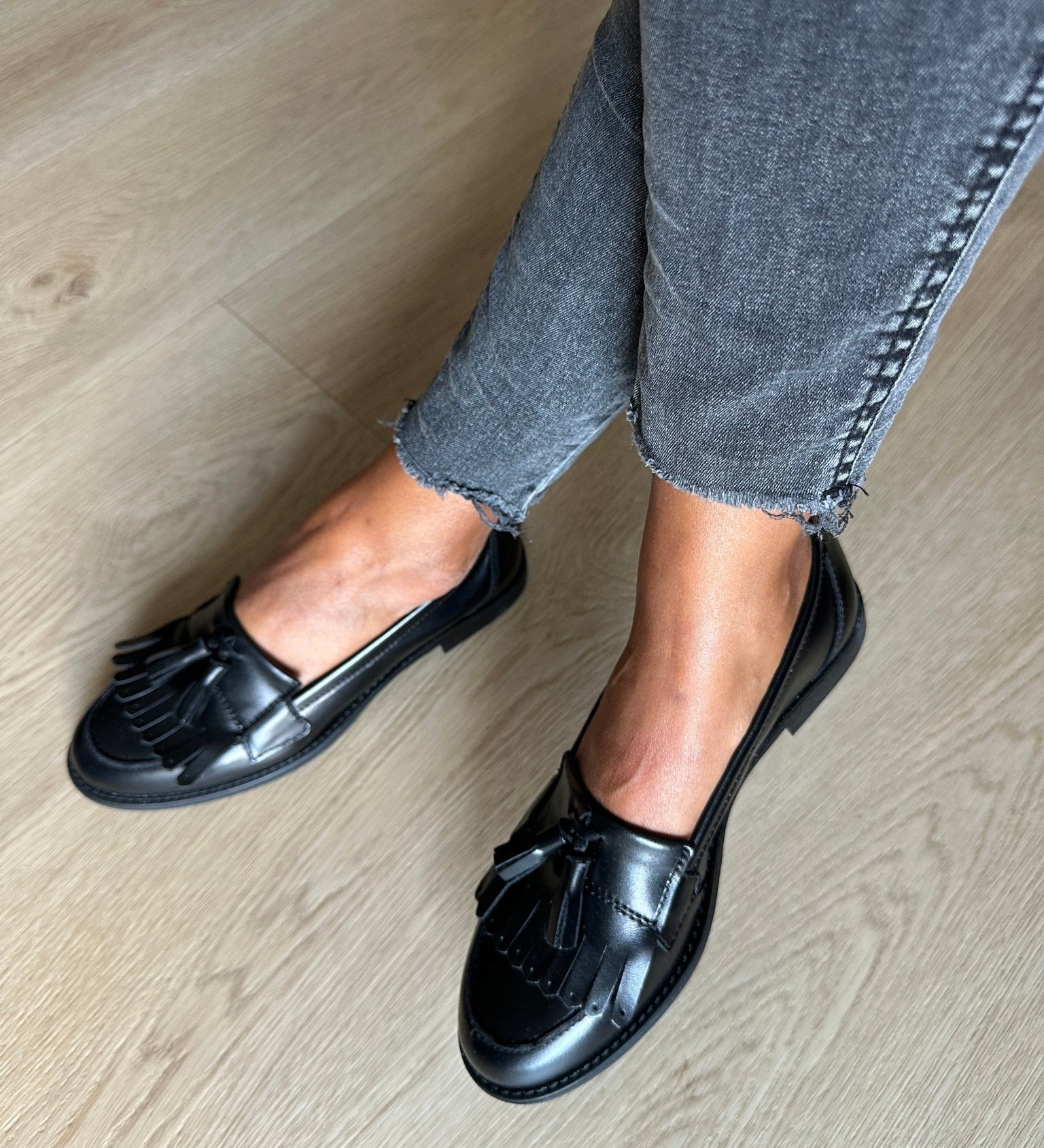 Sofie Schnoor loafer sort skind