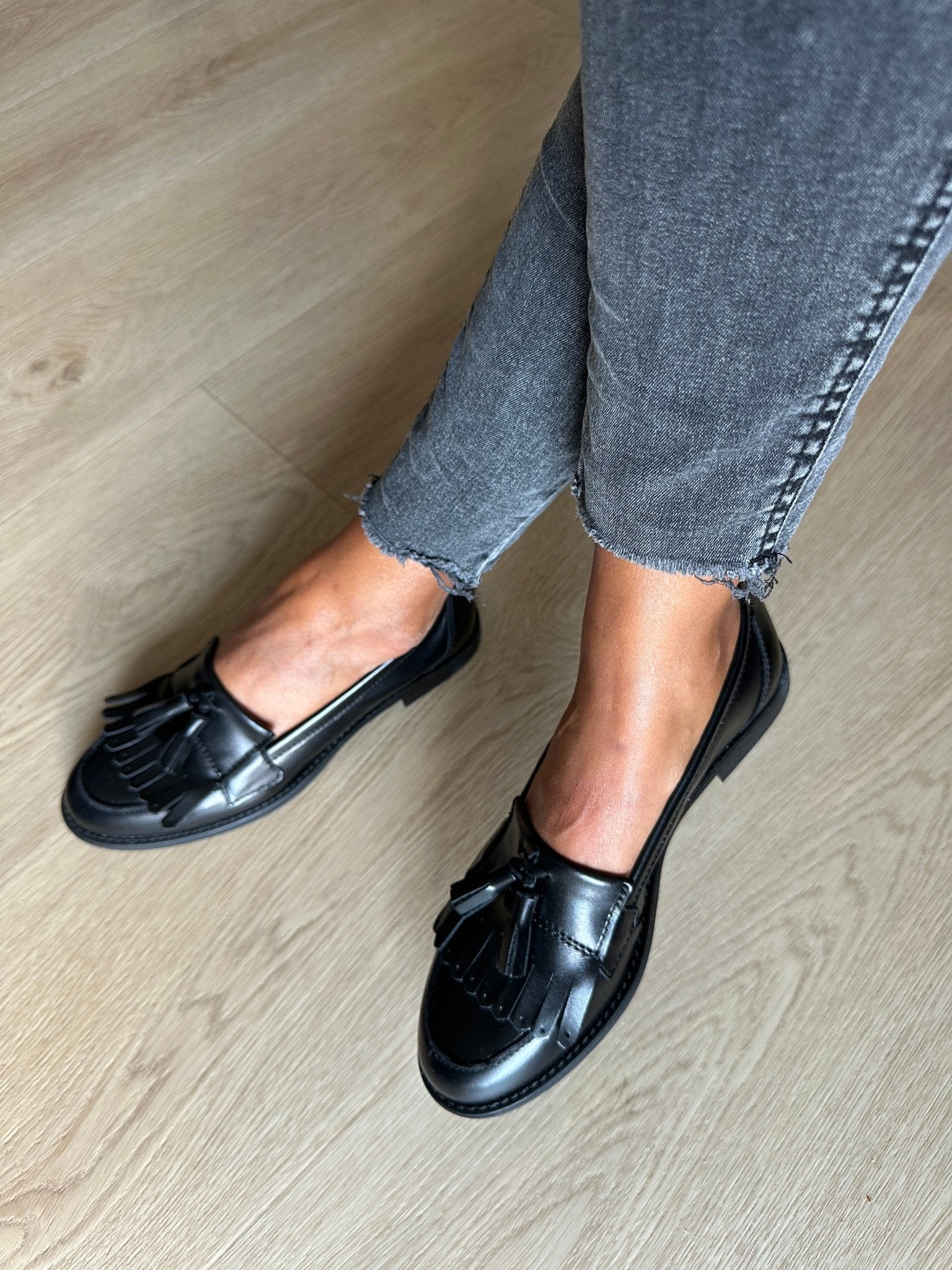Sofie Schnoor loafer sort skind