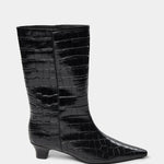 Sofie Schnoor støvle sort croco 