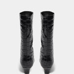 Sofie Schnoor støvle sort croco 