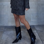 Sofie Schnoor støvle sort croco 