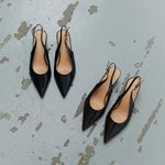 Sofie schnoor Slingback i sort lak