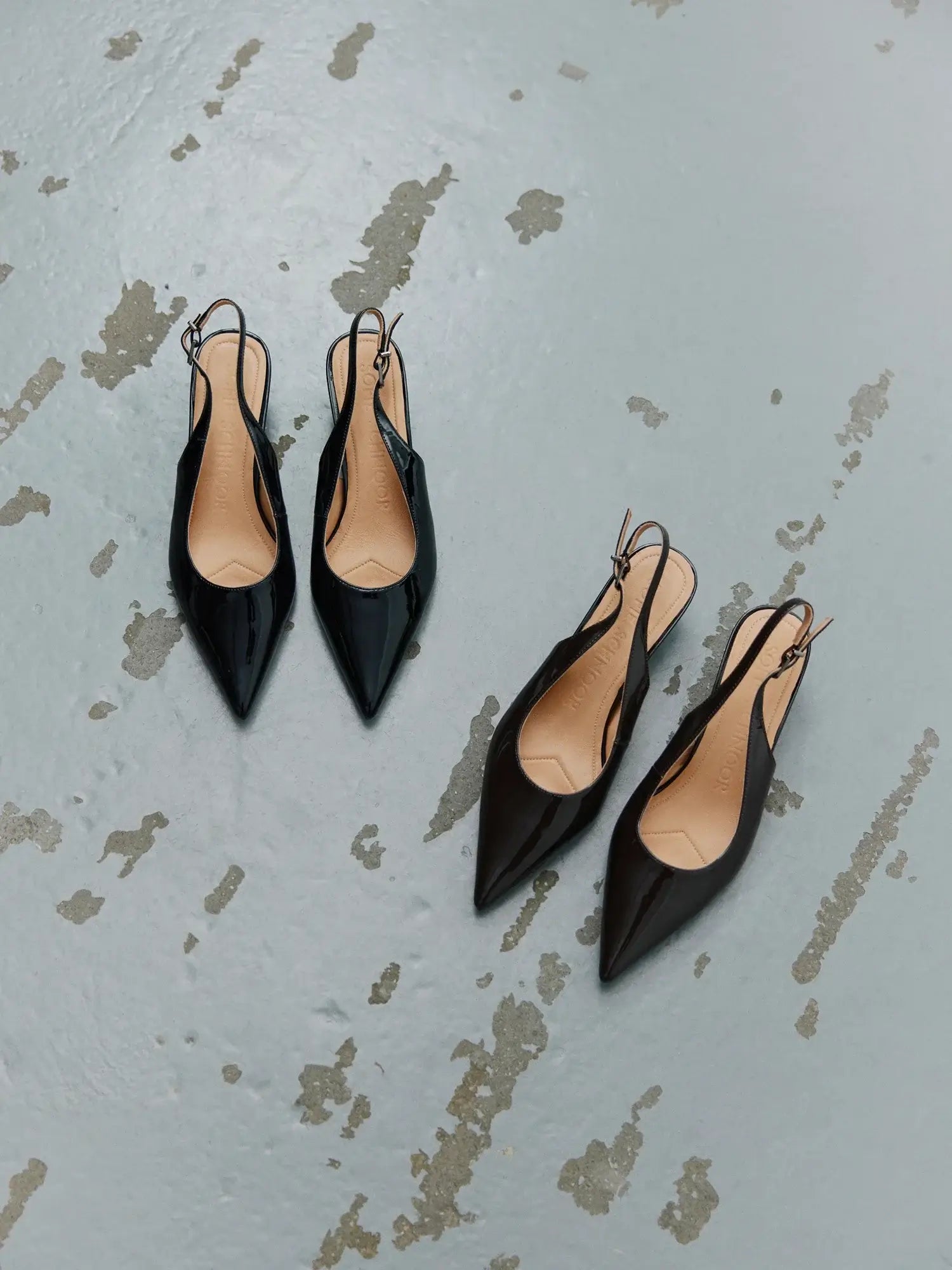 Sofie schnoor Slingback i sort lak
