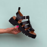 Shoedesign Copenhagen sandal - Gabba - sort
