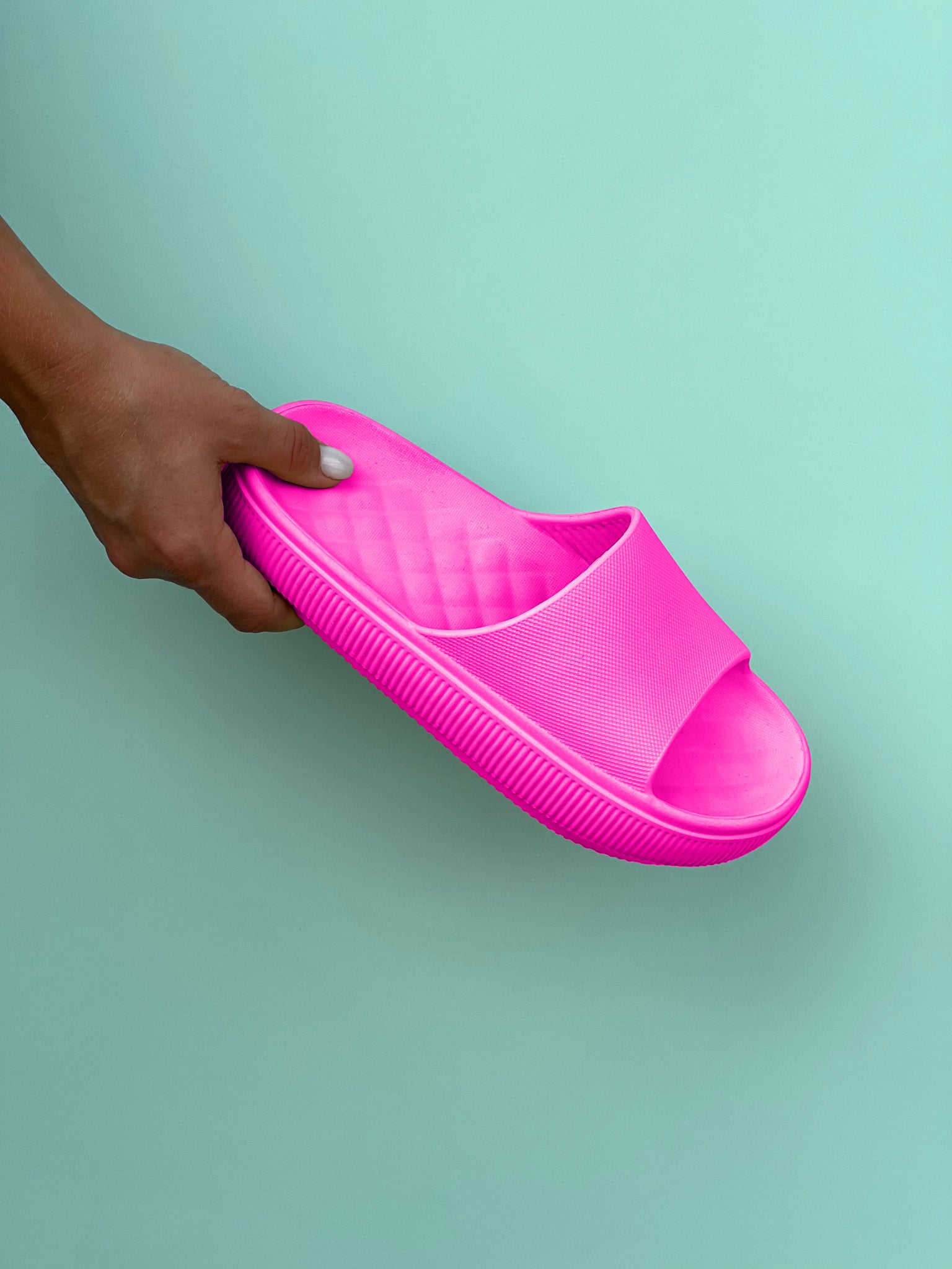 Se Shoedesign sandal- HERO - PINK letvægtstøffel hos Mastri