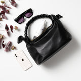 Noella taske - Olivia braided bag black